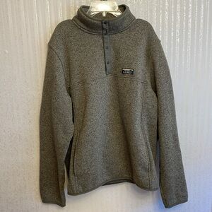 L.L.Bean fleece pullover size Large